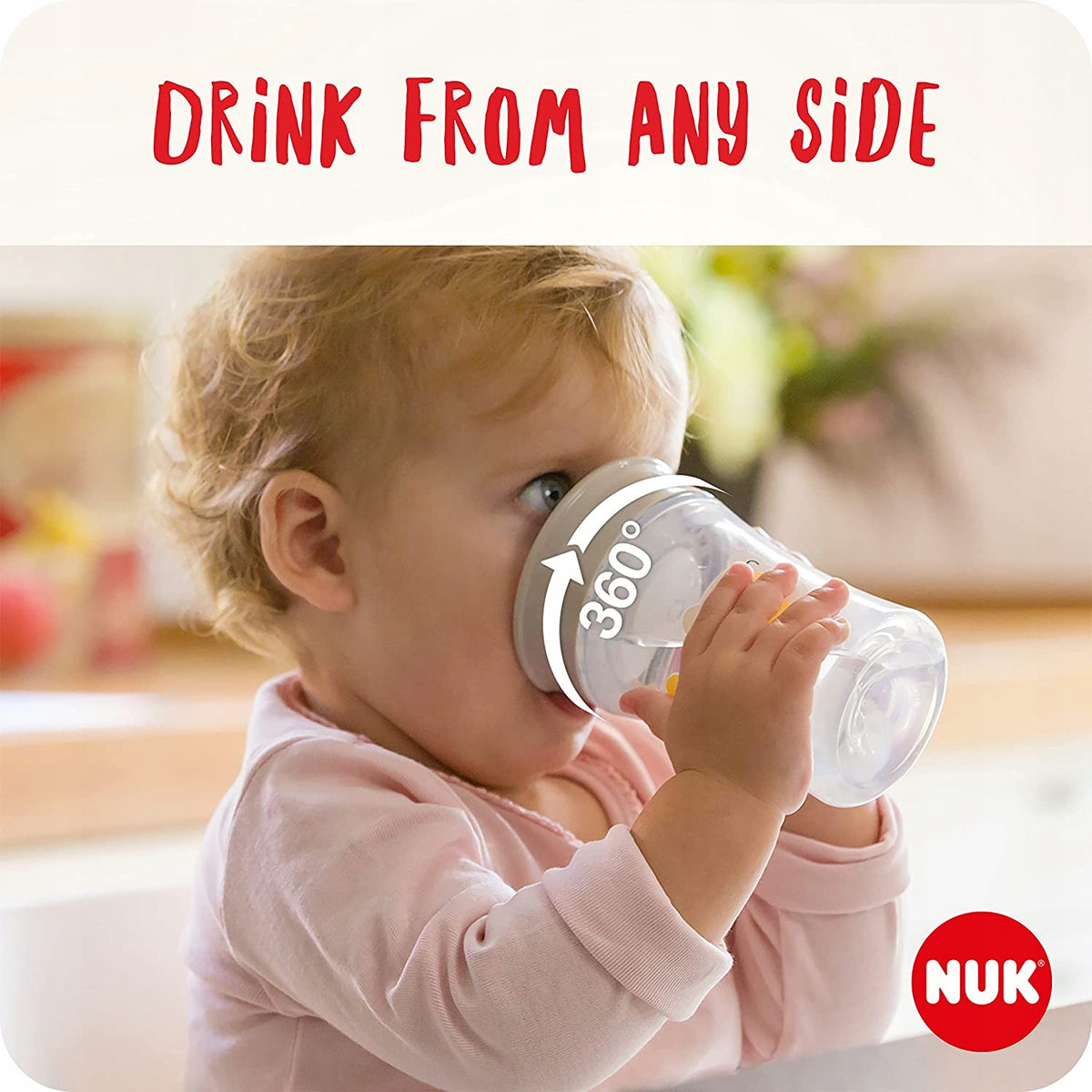 NUK Magic Cup vaso antiderrame boquilla 360