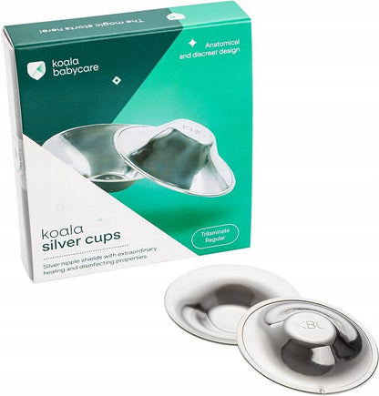 KOALA BABYCARE paracapezzoli in argento