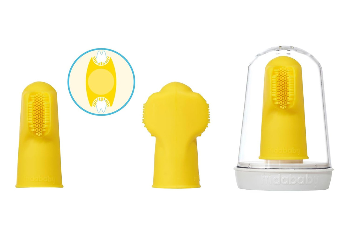 FRIDA BABY toothbrush + case