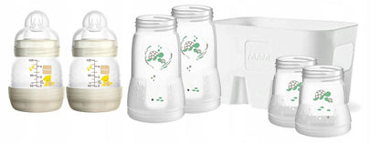 Set iniziale MAM Anti-Colic con cestello 7 pezzi.