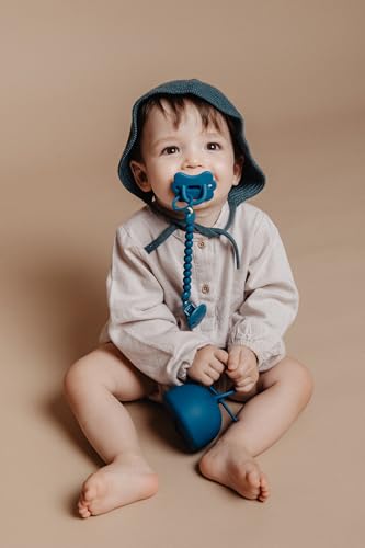 SUAVINEX Colour Essence silicone pacifier clip holder