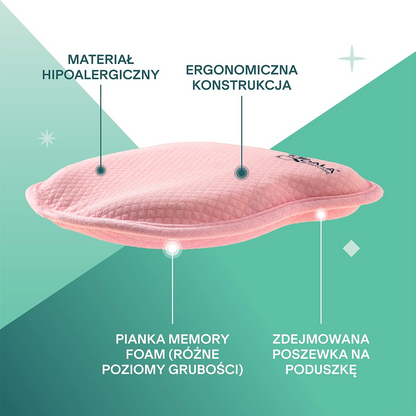 KOALA BABYCARE polštář pro kojence 0+ povlak