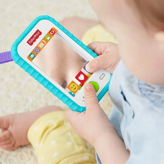 FISHER-PRICE GML96 smartphone οδοντοφυΐας κουδουνίστρα καθρέφτης