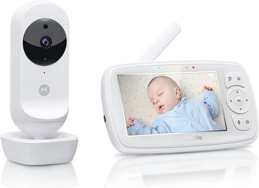 MOTOROLA Easy44 Connect baby monitor elettronico digitale 4,3" FHSS app