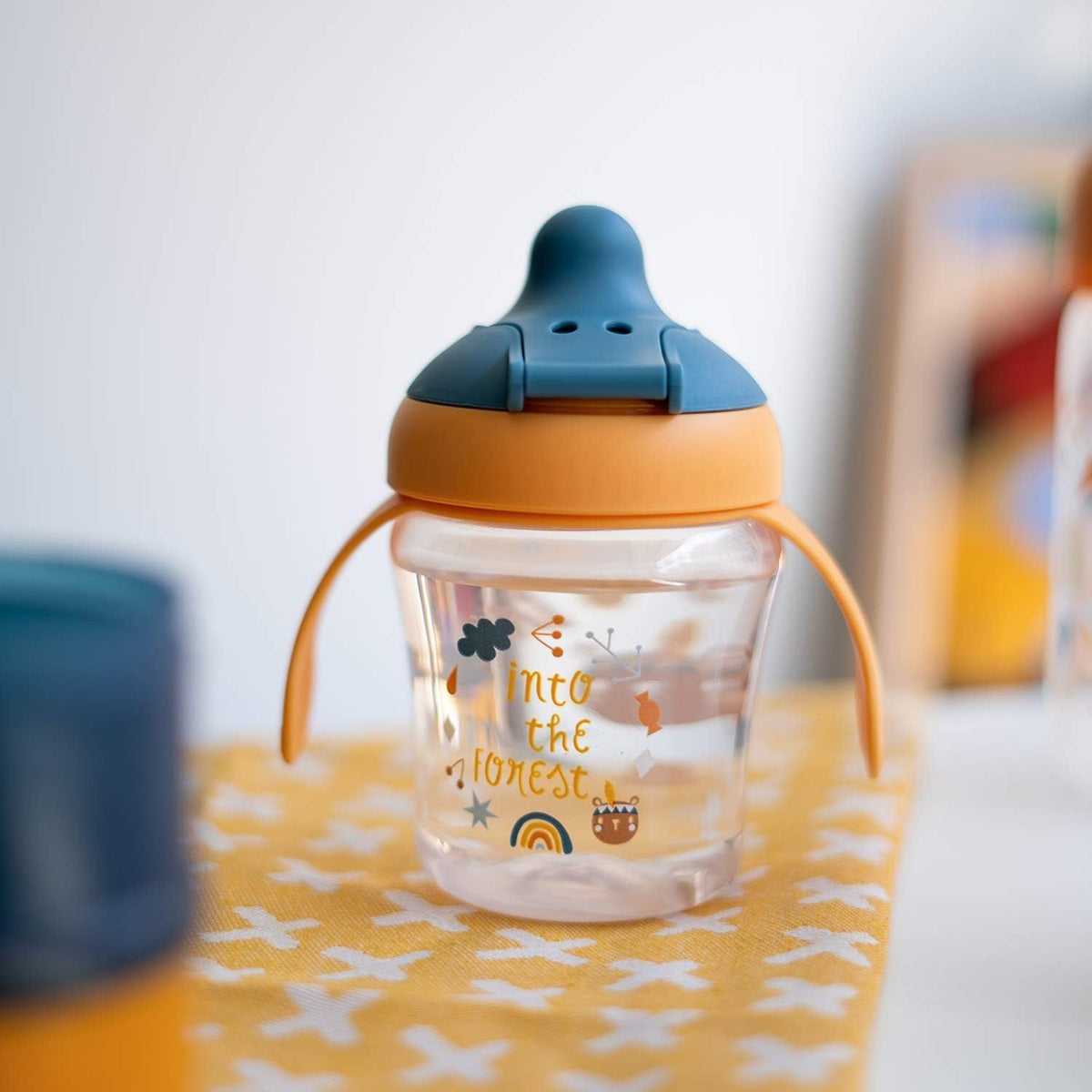 SUAVINEX Learning Cup drinkbeker met harde tuit 200 ml 6 m+