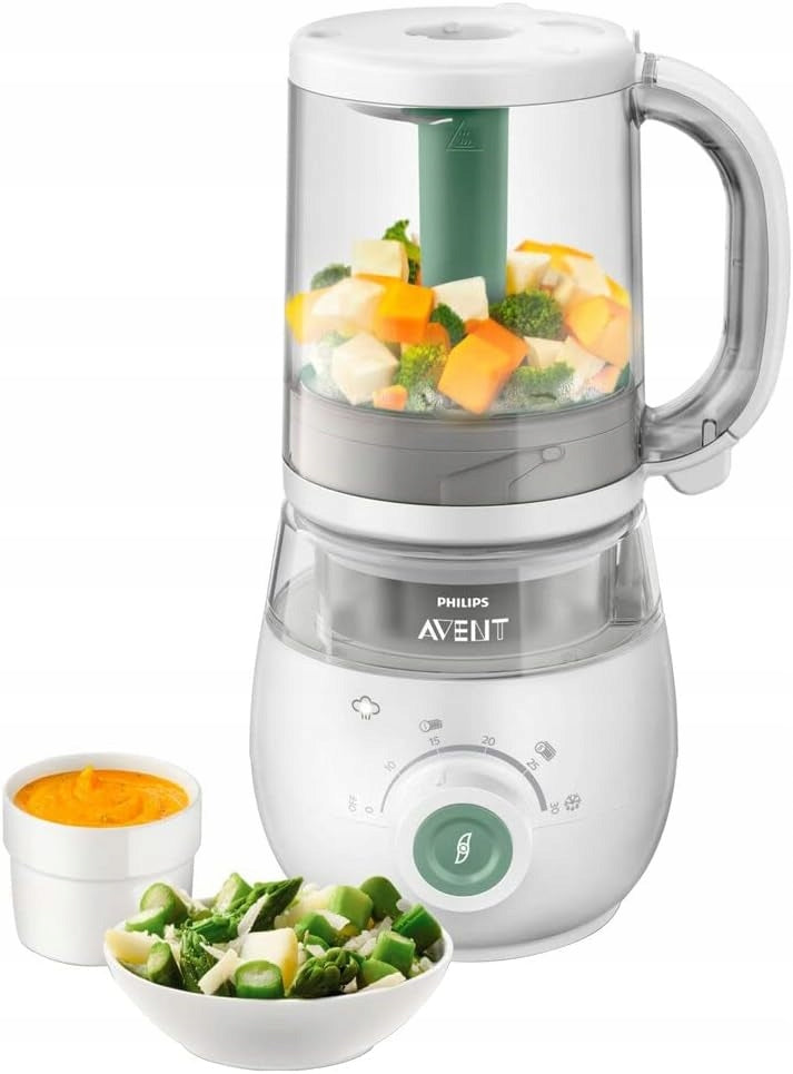 PHILIPS AVENT SCF885/01 4in1 stoomkoker mixer warmhouder ontdooier 1000ml
