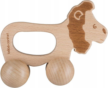 BEBE CONFORT houten speelgoedset met rammelaars 3 m+