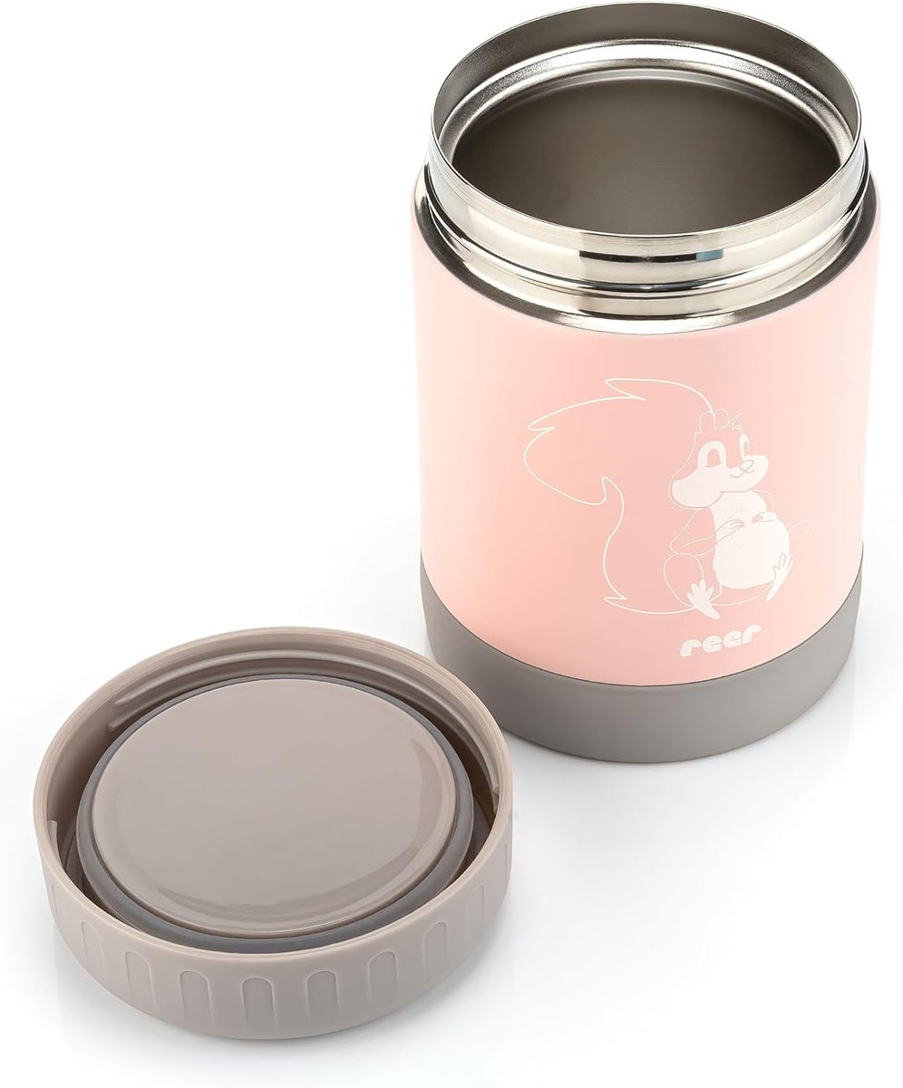 REER ColourDesign rozsdamentes acél ételtermosz MÓKUS 300 ml
