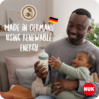 NUK for Nature set 2 x fles + speen temperatuurregeling