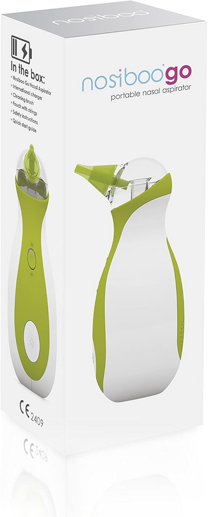 NOSIBOO GO aspirador nasal eléctrico inalámbrico para bebés