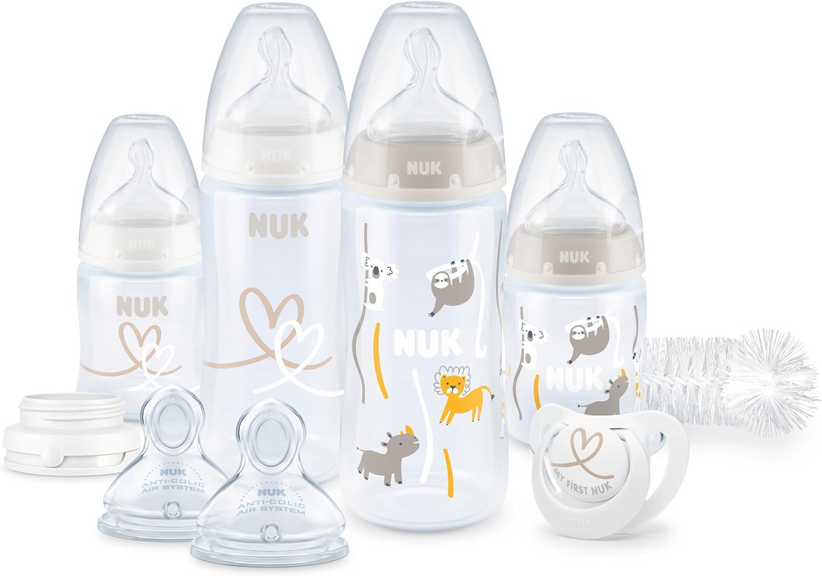 NUK Perfect Start cumisüveg szett hőmérséklet-ellenőrzéssel 9db-os