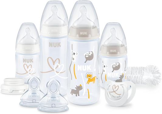 NUK First Choice+ Perfect Start Set colours white and grey