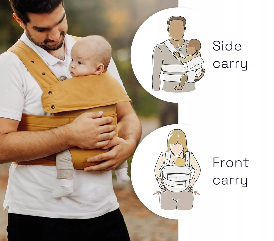 MARSUPI 2.0 marsupiu ergonomic S/M 3,5 - 15 kg