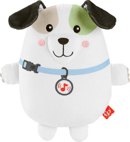 FISHER-PRICE Snuga Puppy knuffel met melodieën en vibraties HONDJE 18 cm