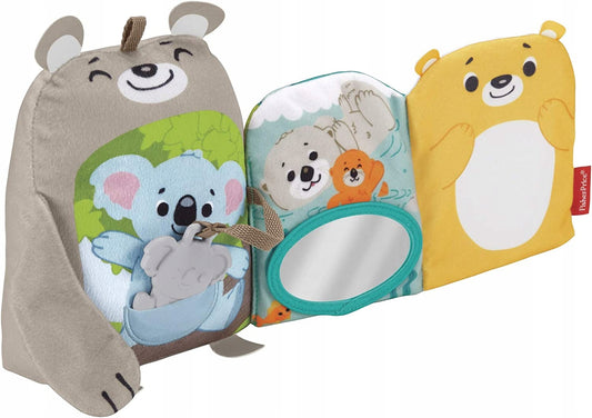 FISHER-PRICE εκπαιδευτικό βιβλίο δραστηριοτήτων αισθήσεων 3 μηνών+