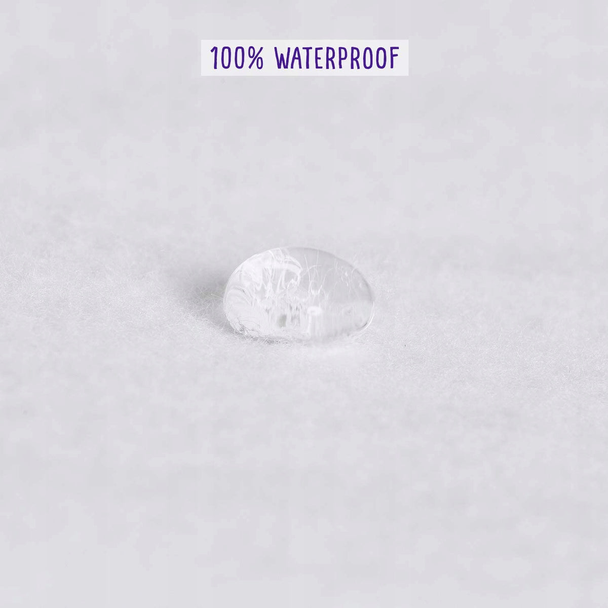 CLEVAMAMA prześcieradło wodoodporne 60x120, 100% waterproof ochraniacz na materac do łóżeczka