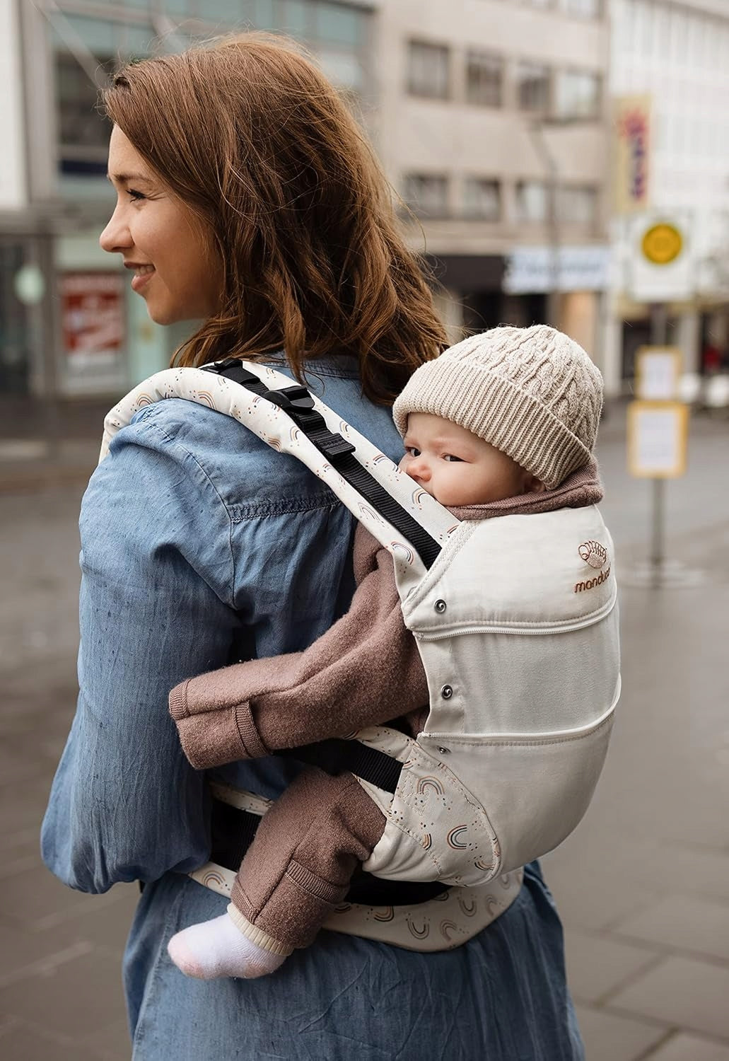 MANDUCA First Pure Cotton buckle carrier