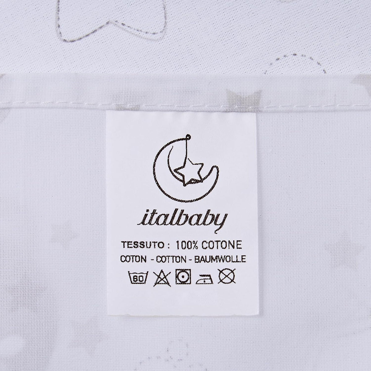 ITALBABY Kinderwagen-Bettwäsche 3-teilig 80x110 /25x35 /35x75