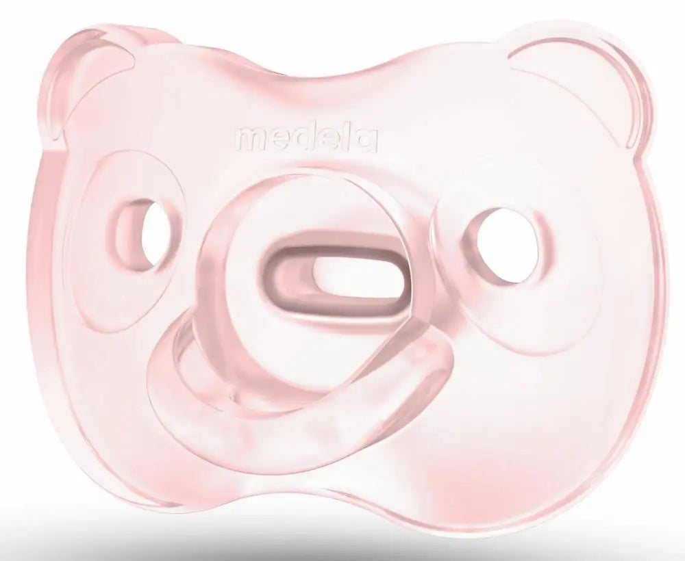 MEDELA smoczek uspokajający x 2 silikon 6-18msc SENSO PEARLS, różowy, BPA free