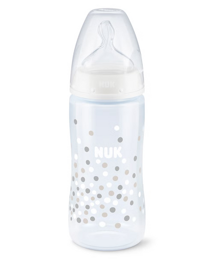 NUK First Choice+ 6-18 Monate FLASCHE 300 ml Temperaturanzeige
