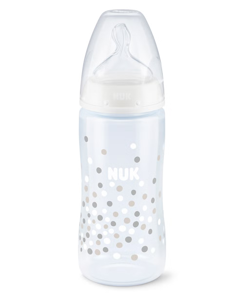NUK First Choice+ 0-6 hó cumisüveg 150 ml hőmérsékletjelzővel