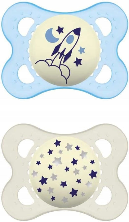 MUM ORIGINAL NIGHT orthodontic soothers