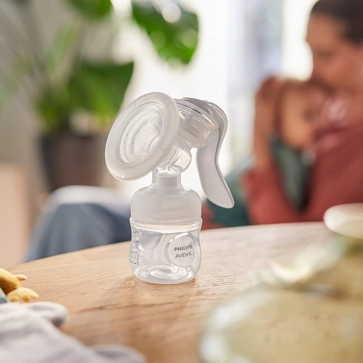 PHILIPS AVENT Natural SCF430/60 sacaleches manual con accesorios