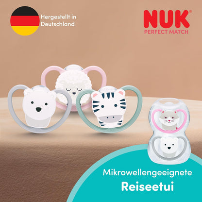 NUK Perfect Match Air sucette 6-18 mois x2 DISNEY