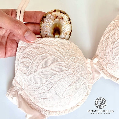 MOM'S SHELLS nakładki muszle z masą perłową rozm. S