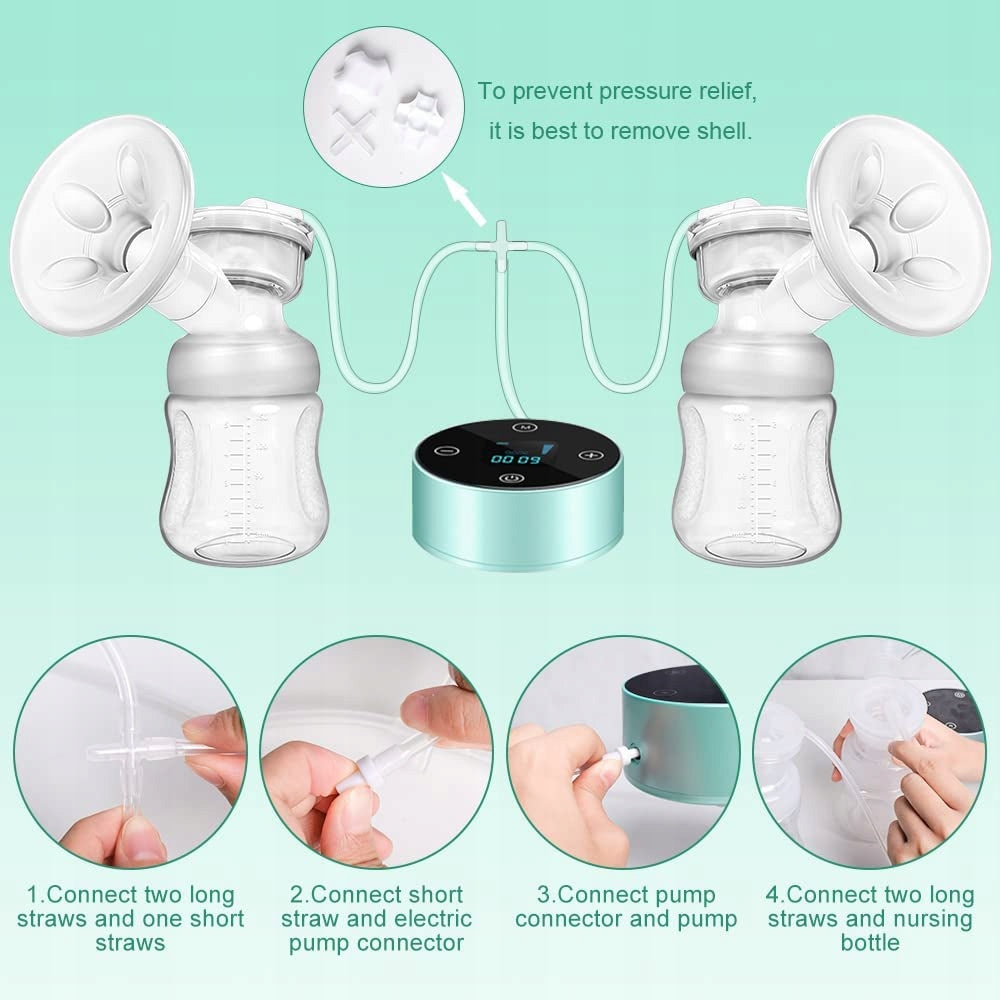 PiAEK electric double breast pump