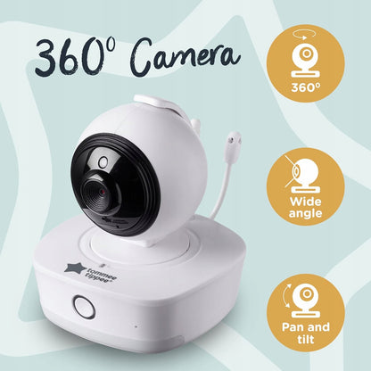 TOMMEE TIPPEE cyfrowa niania elektroniczna 4,3" + czujnik ruchu