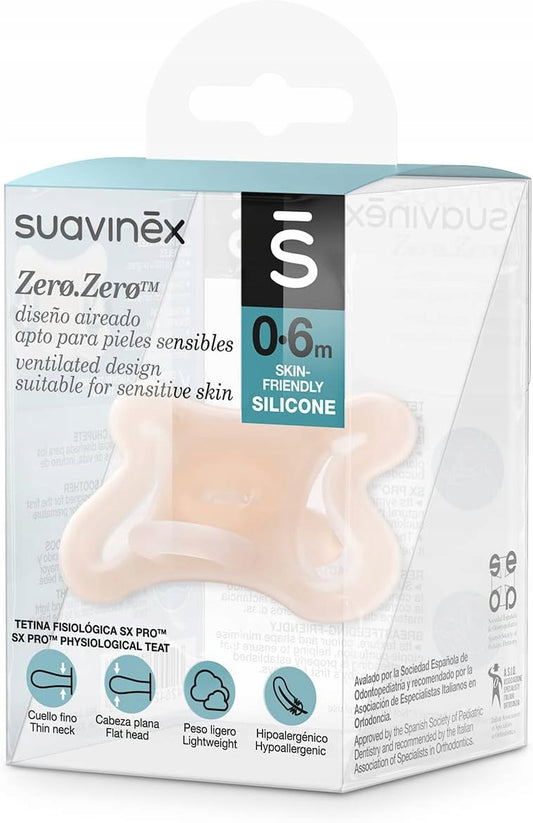 SUAVINEX cumlík ZERO ZERO upokojujúci 0-6 mesiacov SX PRO