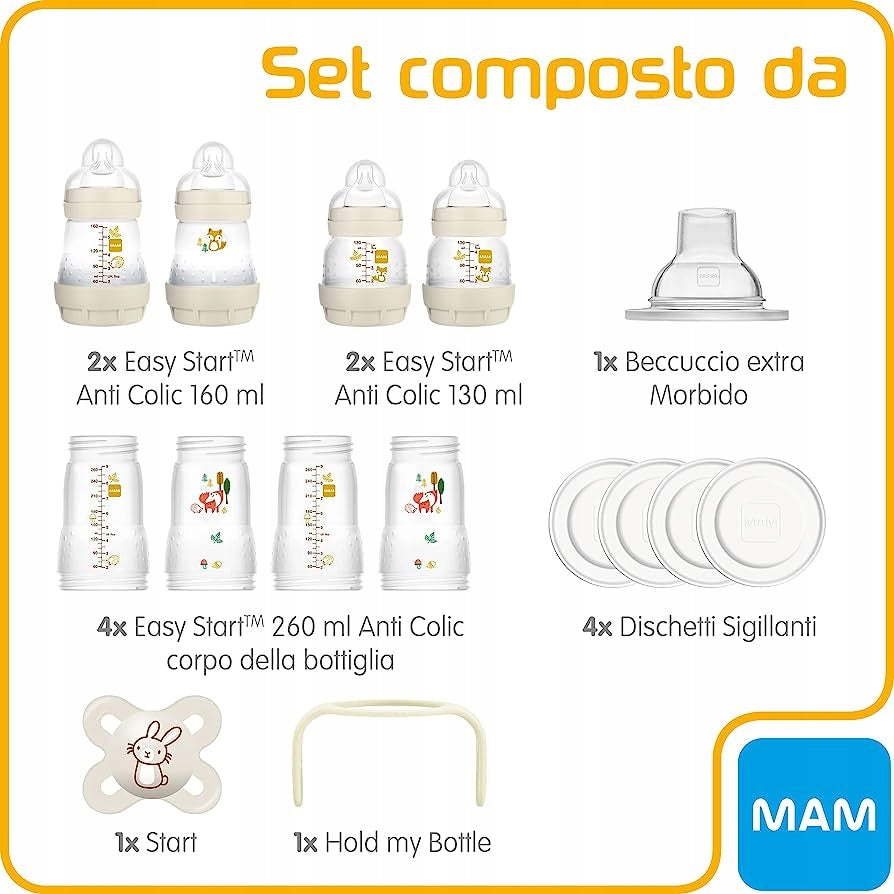 MAM set iniziale Easy Start Anti-Colic XXL 11 pezzi