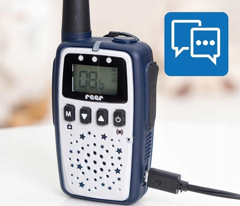 REER Care&Talk 2v1 dětská chůvička a vysílačka 5 km