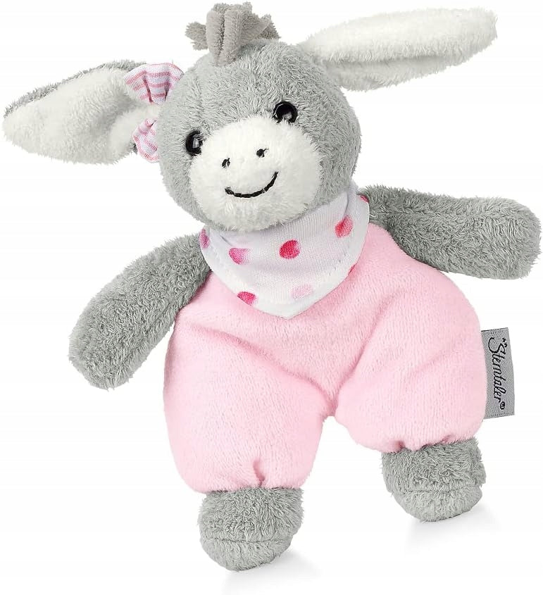STERNTALER Emmi szamár plüss csörgővel 17 cm