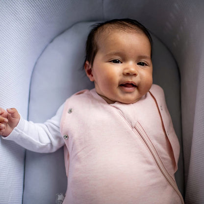 TOMMEE TIPPEE śpiworek letni 1TOG 3-6m 62-68cm, różowy śpiworek niemowlęcy z zamkiem