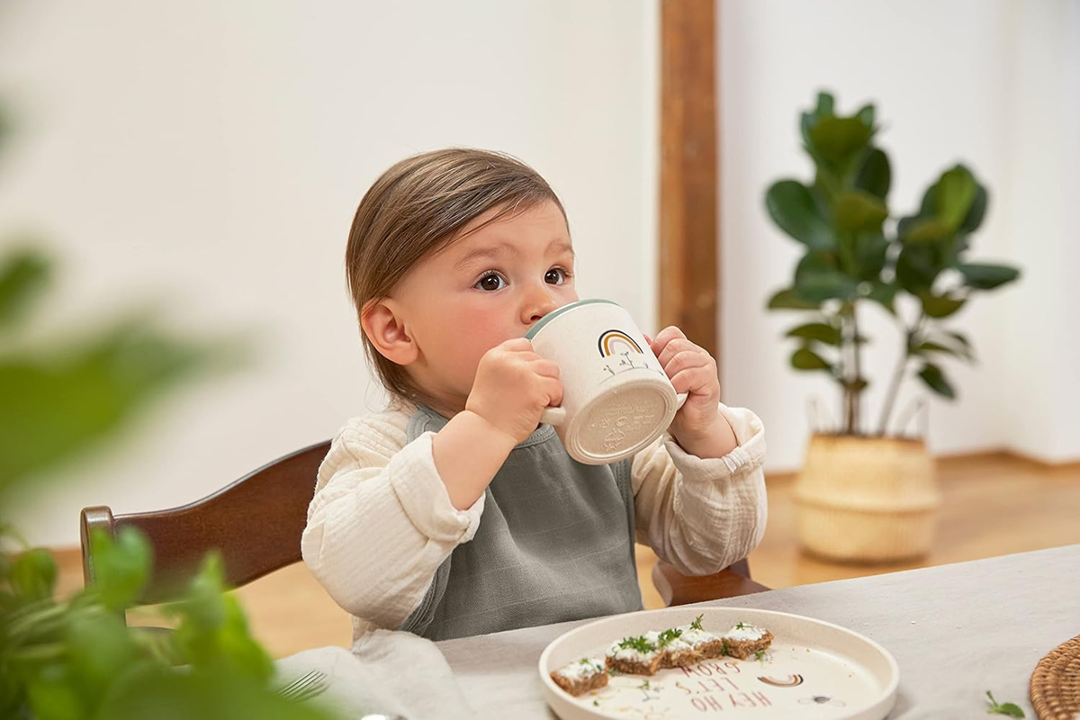 LASSIG Sippy Cup Garden Explorer tasse avec bec 150 ml 6 m+