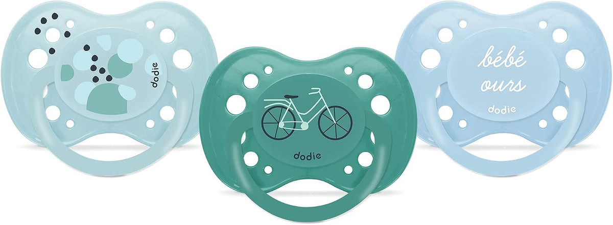 DODIE uklidňující anatomický dudlík 18m+ Bébé Ours x3