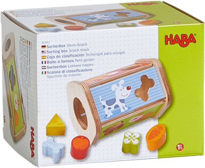 HABA clasificador de madera con animales, set de 6 piezas