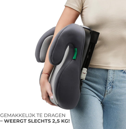 Kinderkraft I-BOOST podstawka samochodowa 135-150 cm, lekka, łatwa do przenoszenia podstawka dla dziecka