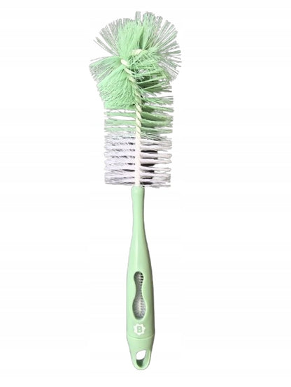 BADABULLE 2-in-1 fles- en speenborstel 28 cm