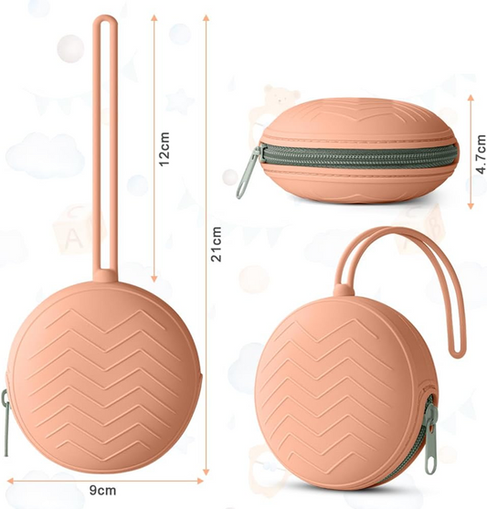 Funda universal de silicona para chupete diámetro 9 cm