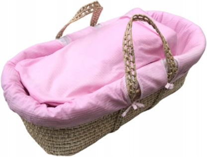 MOSES BASKET ME hoes voor wieg + fleece deken