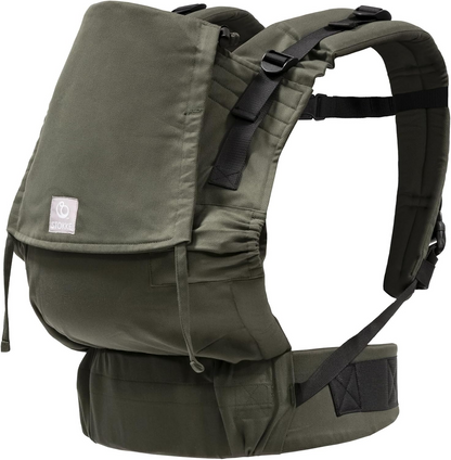 STOKKE LIMAS FLEX nosidełko ergonomiczne 4-20kg, oliwkowe, miękkie nosidełko dla dziecka