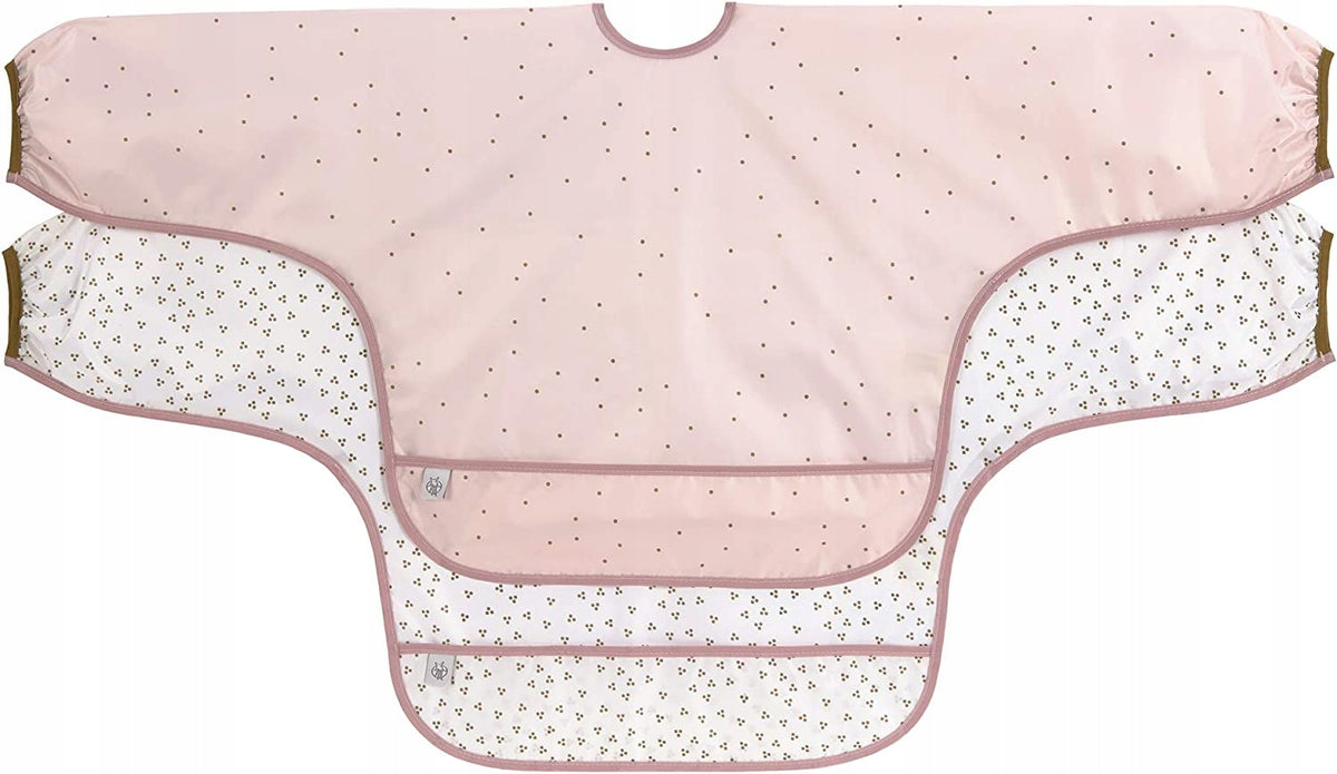 LASSIG bib aprons with pocket, 2 pcs., 6–24 months
