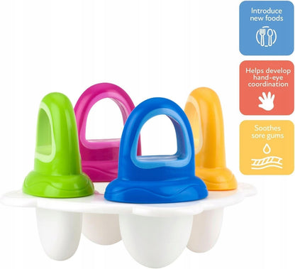 NUBY forme pentru înghețată x3 în formă de suzetă 6m+