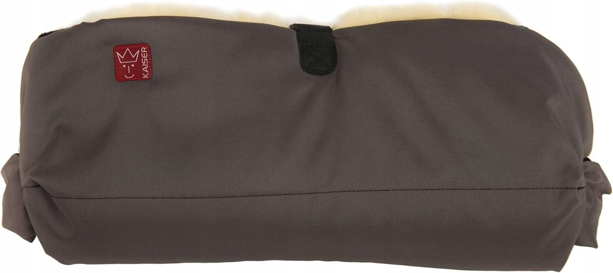 KAISER BIG DOUBLE Muff für Kinderwagen Lammfell