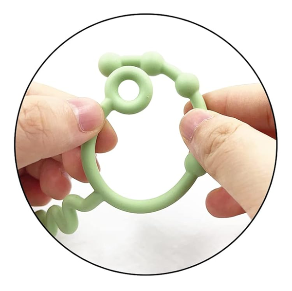 STRAPS FOR BABY siliconen fopspeenkoord voor fles en speelgoed 30 cm