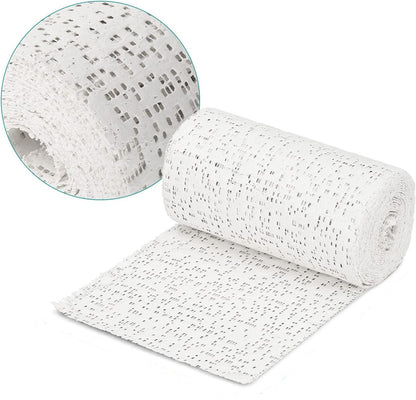NAVARIS plaster bandage for casting body parts and art projects, 10 x 300 cm
