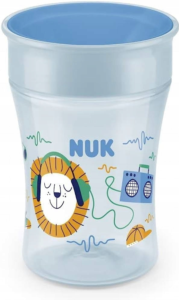 NUK Magic Cup auslaufsicherer BECHER 360°-Mundstück